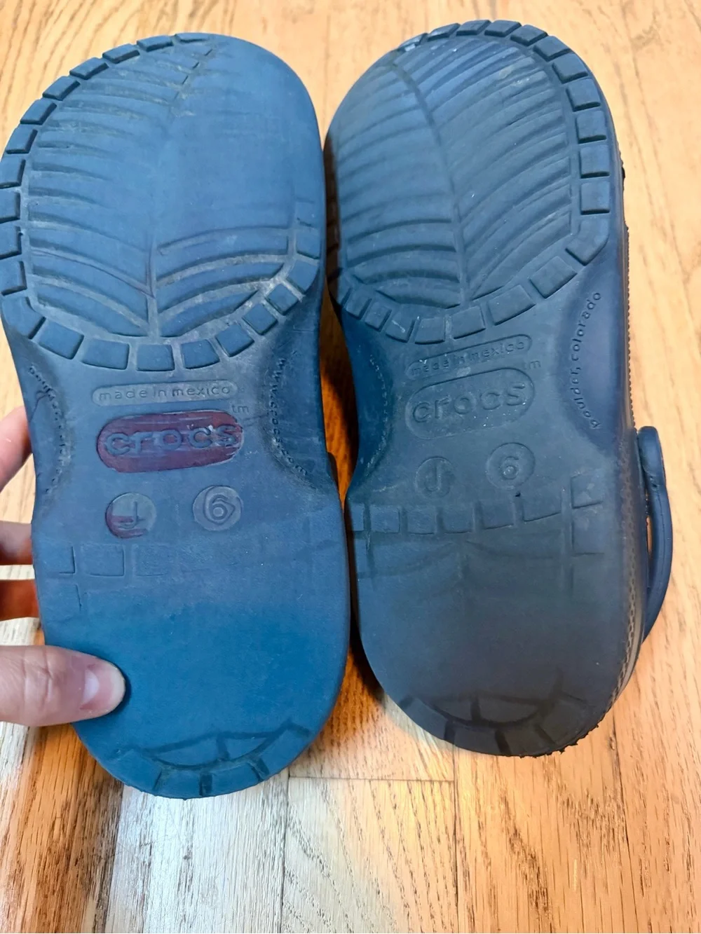 CROCS clogs navy